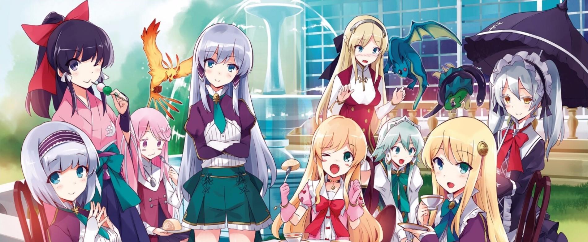 Key art for Isekai wa Smartphone to Tomo ni.