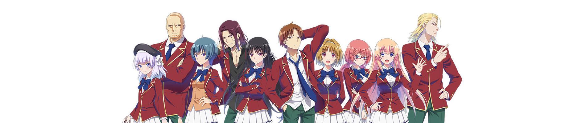 Key art for Youkoso Jitsuryoku Shijou Shugi no Kyoushitsu e
