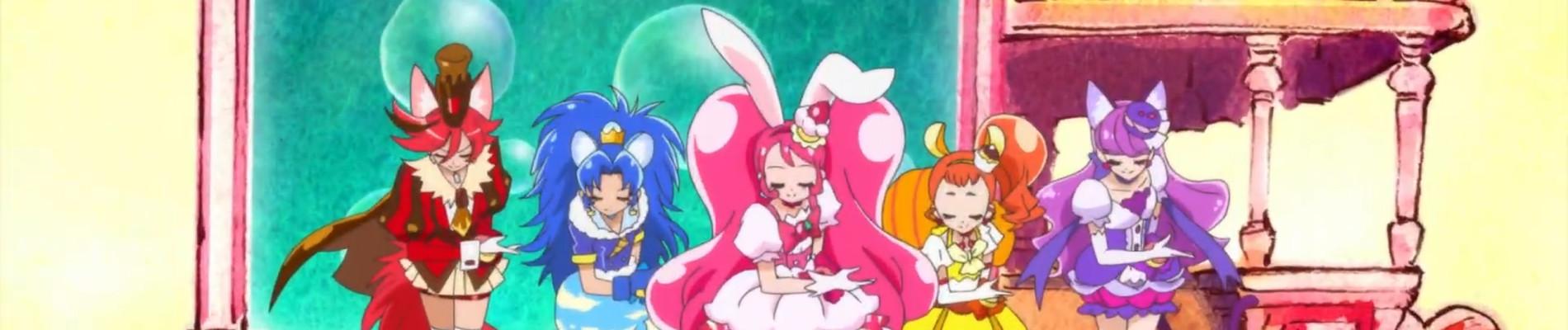 Key art for Kirakira☆Precure a la Mode: Paris to! Omoide no Mille-Feuille!