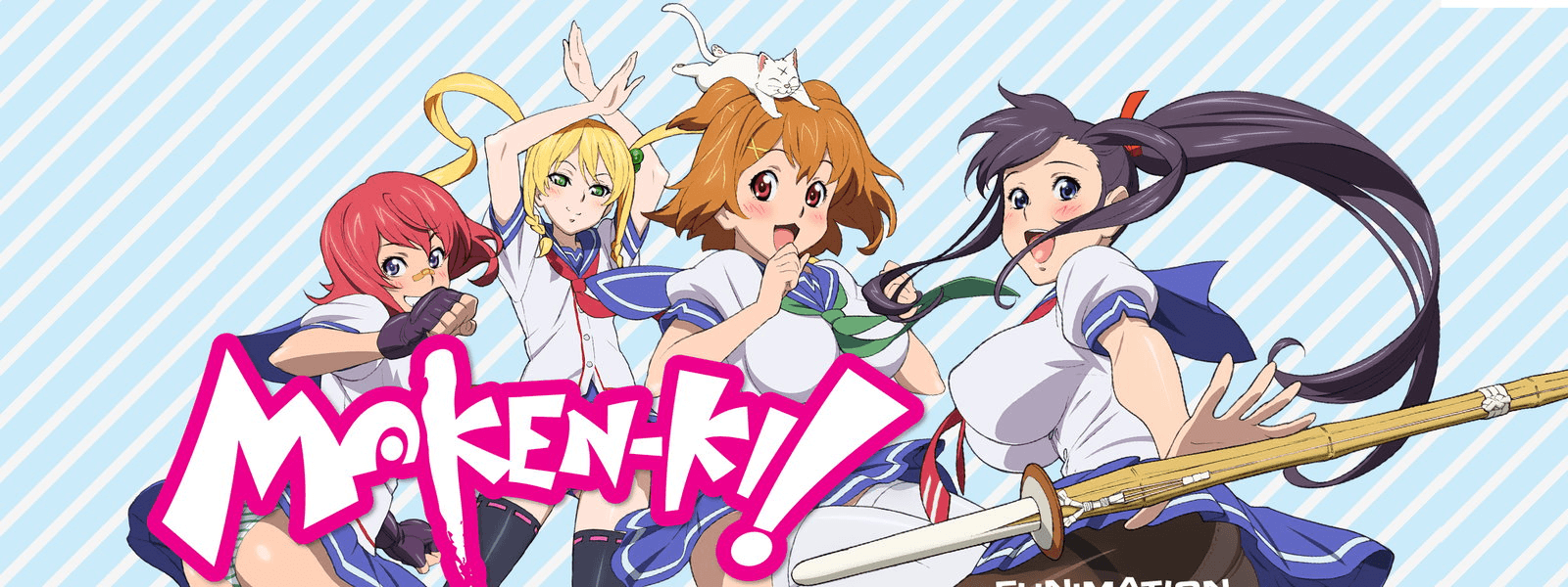 Key art for Maken-Ki!