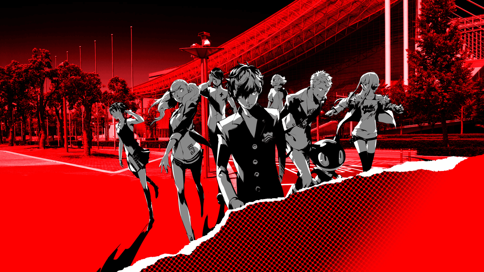 Key art for PERSONA5 the Animation