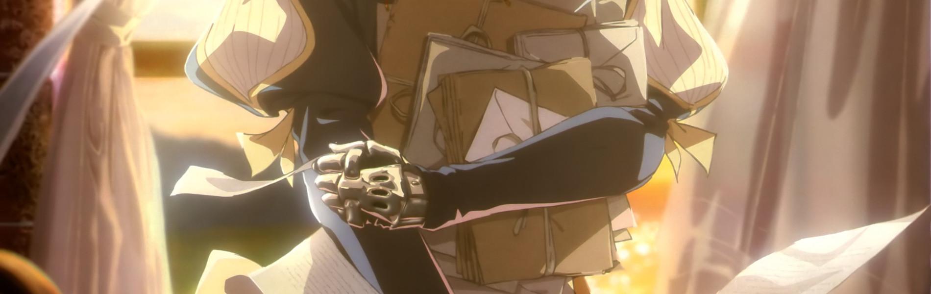 Key art for Violet Evergarden: Kitto "Ai" wo Shiru Hi ga Kuru no Darou