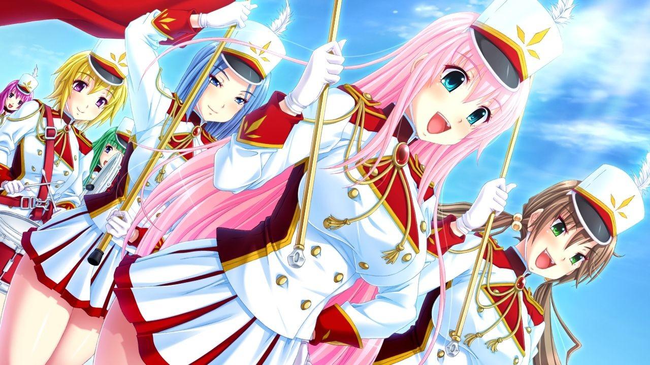 Key art for Oppai Gakuen Marching Band-bu!
