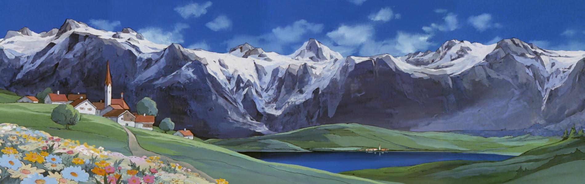 Key art for Alps no Shoujo Heidi