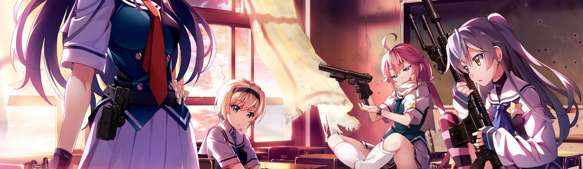 Key art for Grisaia: Phantom Trigger THE ANIMATION